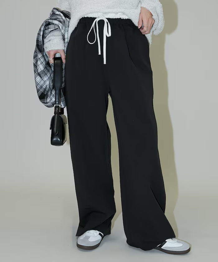 West Shearing Panel Easy Slacks Pants Limited Edition