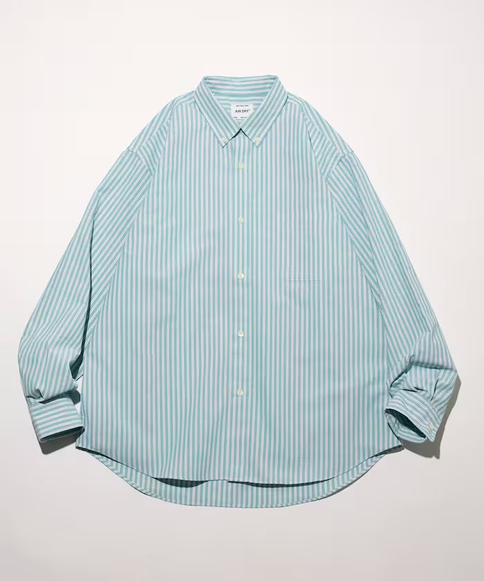 AIRDRY HIGH TECHYARN High-performance Material Oxford Button-down Shirt Long Sleeve