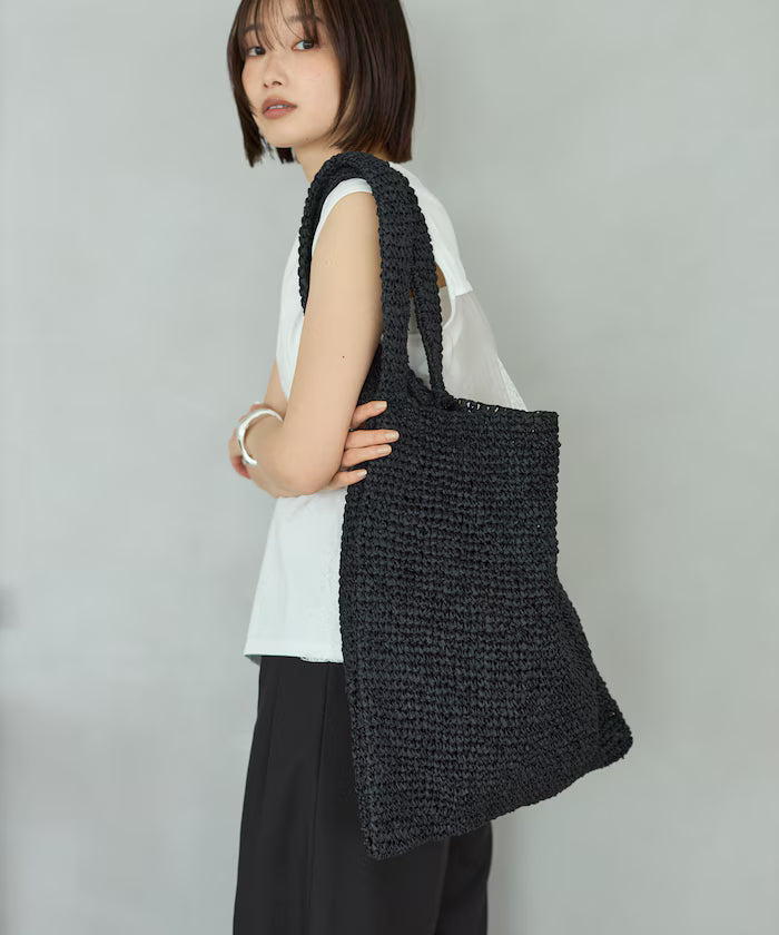 Raffia Tote Bag