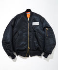3M Reflector Patch Magazine Pocket Nylon Twill Flight Jacket “MA-1” - Navy