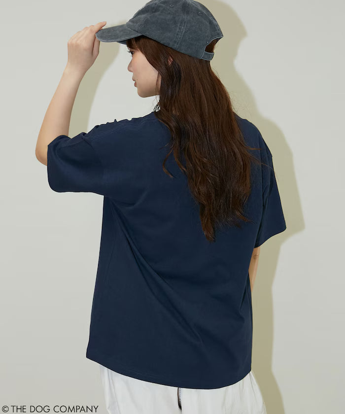 THE DOG / THE CAT Collegiate Style T-Shirt Limited Edition