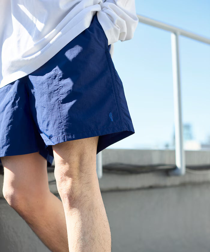 Nylon Short Length Baggy Shorts