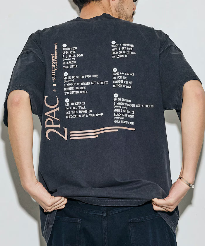 【EXCLUSIVE】2pac S/S Tee R U STILL DOWN/Tupac Are You Still Down Crew Neck T-Shirt