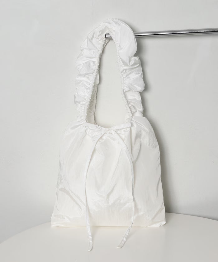 Crash Satin Frill Tote