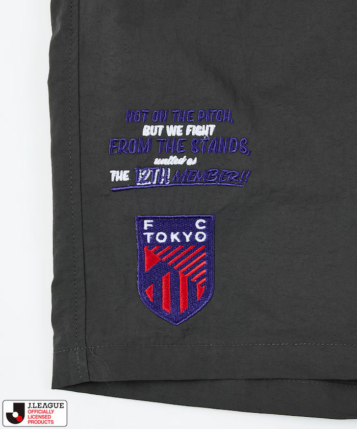 [Available from May 15th, 12:00] J.LEAGUE × FREAK'S STORE Exclusive SUPPORTERS NYLON SHORTS [FC Tokyo]