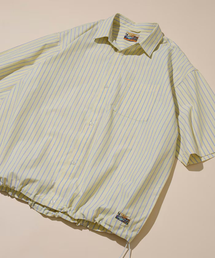 Typewriter Spindle Regular Color Short Sleeve Shirt