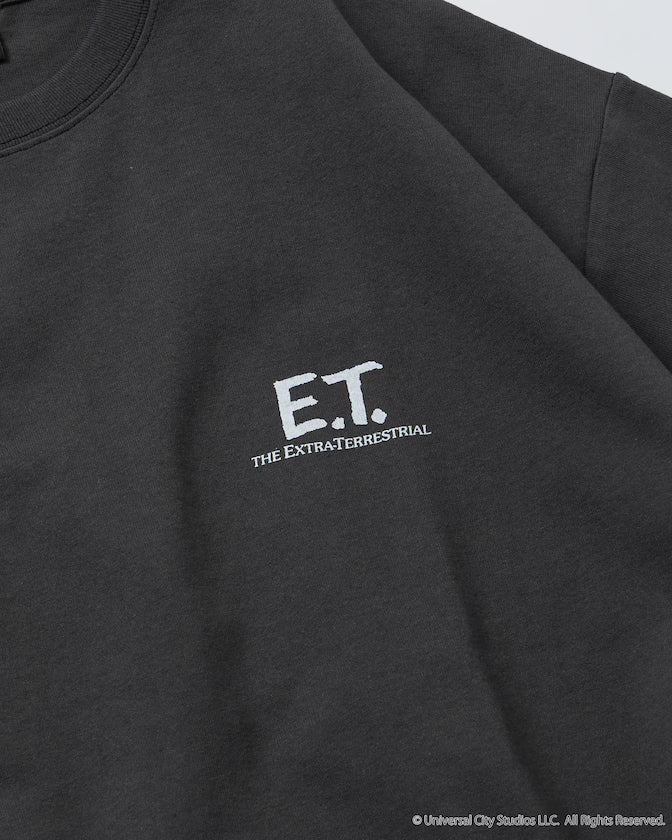 E.T. Big Silhouette Back Print Crew Neck T-Shirt Limited Edition