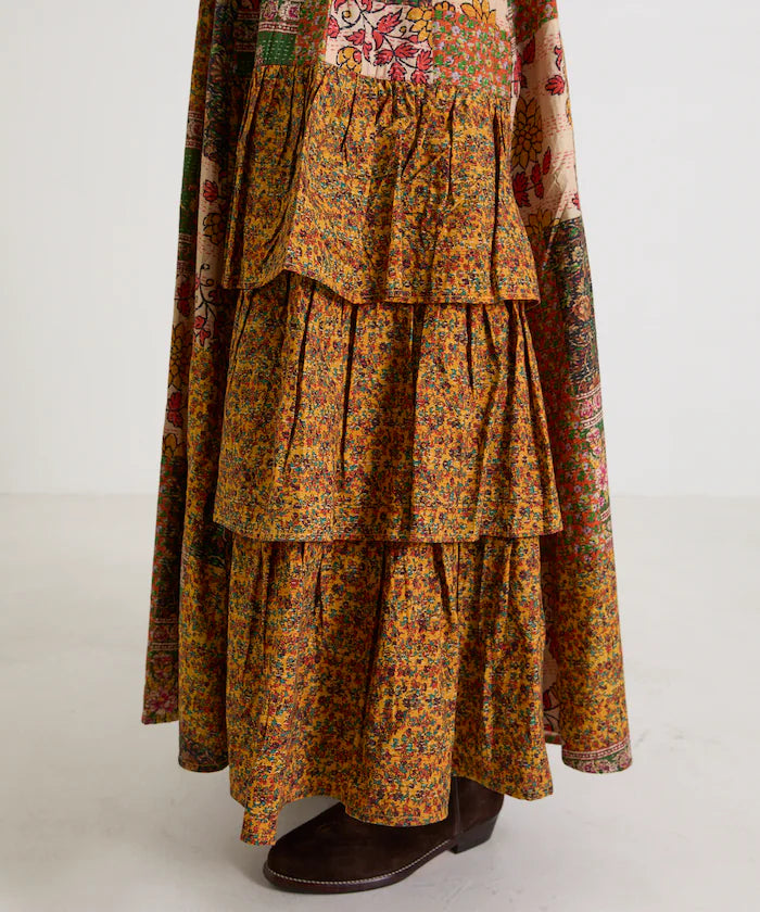 Asymmetrical Tiered Dress