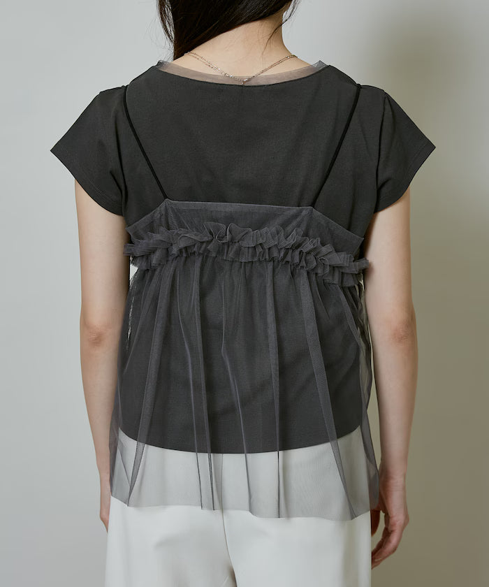 Tulle Bustier T-shirt Set Limited Edition
