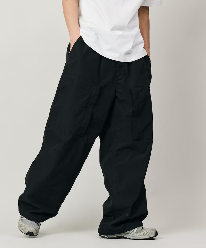 Quick Dry Fabric Wide Silhouette Poly Rip Cross Military Helicrew Pants/UV Cut/Quick Dry 【Limited Edition】