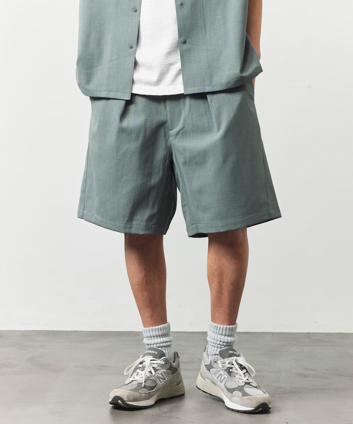 [New Color Added] Quick-Drying Material Relaxed Fit Easy Short Pants Linen-like Home Care