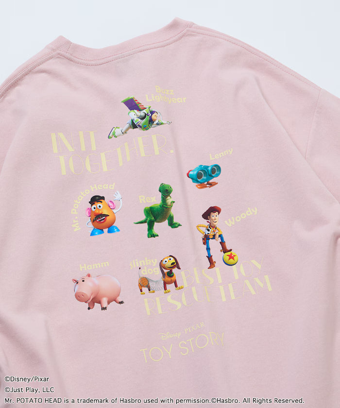 [TOY STORY] Exclusive Back Print Crew Neck T-Shirt / RANDOM [Limited Edition]