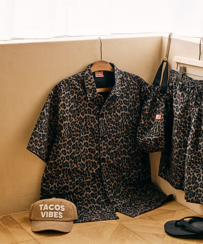 FREAK'S STORE for BEACH & FES Recycled Nylon Short Sleeve Shirt