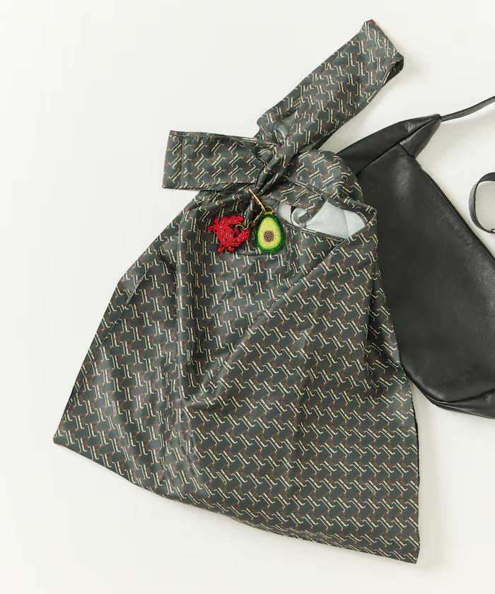 All-over Monogram Print Large Size Market Bag