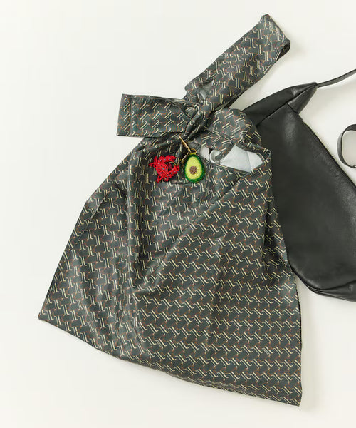 All-over Monogram Print Large Size Market Bag