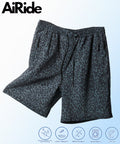AiRide/Pocketable Easy Shorts/Quick-Drying/UV Cut 【Limited Edition】 - Gray leopard