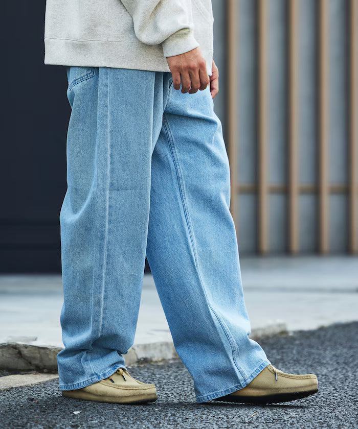 Wide Straight Denim Pants [Limited Edition]