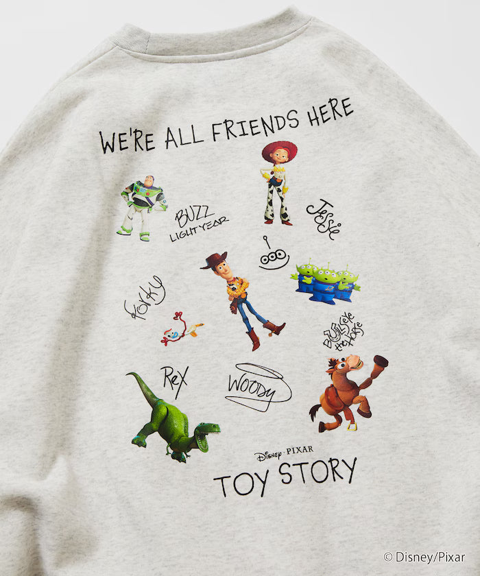 TOY STORY / Toy Story / Exclusive Back Print Crew Neck Sweat / RANDOM [Limited Edition]