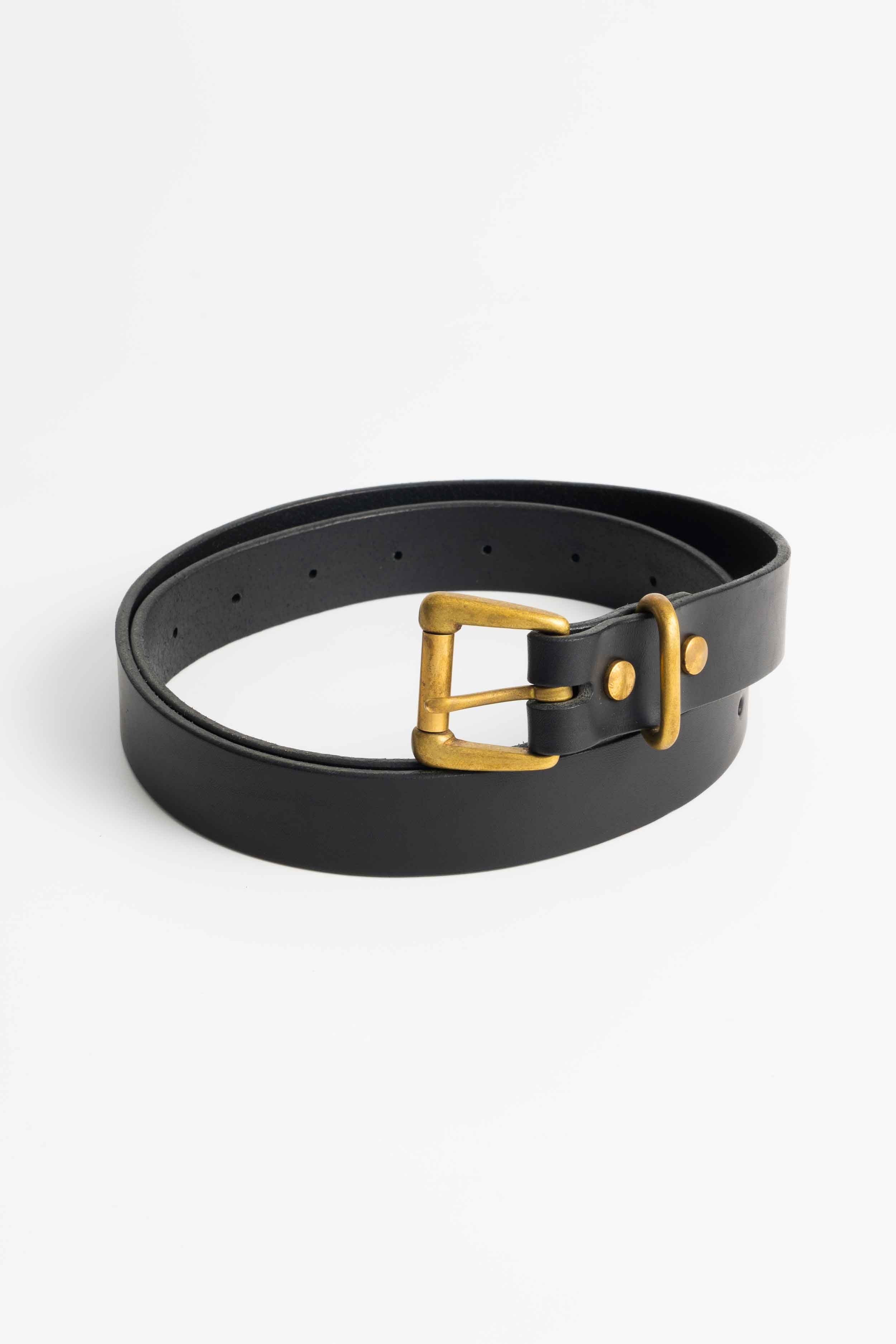 STANDARD BELT WIDE - BLACK×GOLD