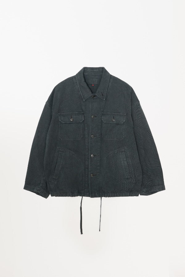 WORK TAPERED TROUSERS - BLACK