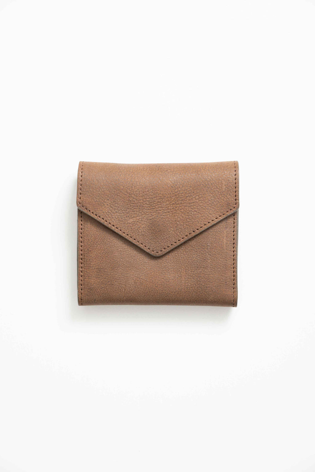 LEATHER  WALLET - BROWN