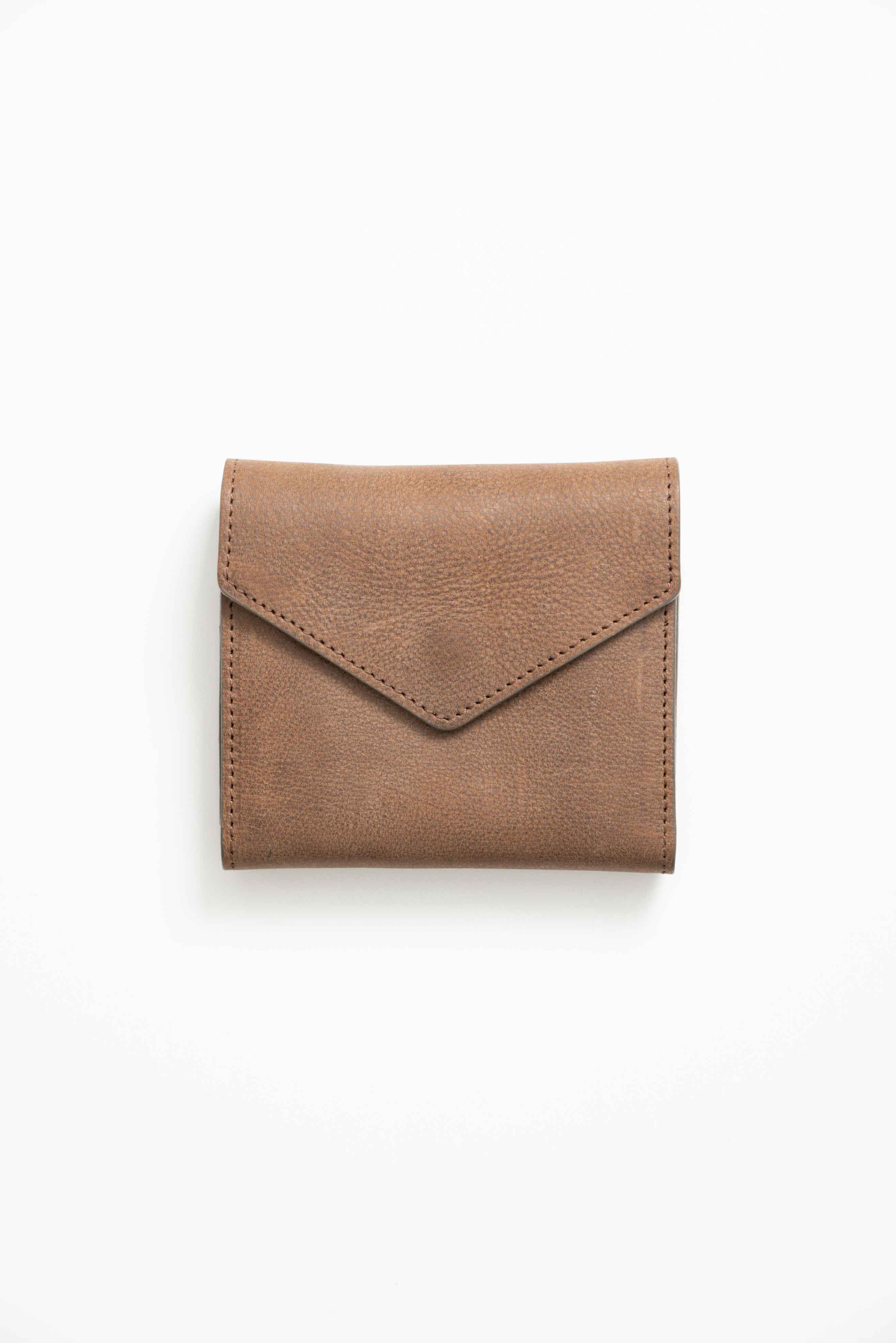 LEATHER  WALLET - BROWN