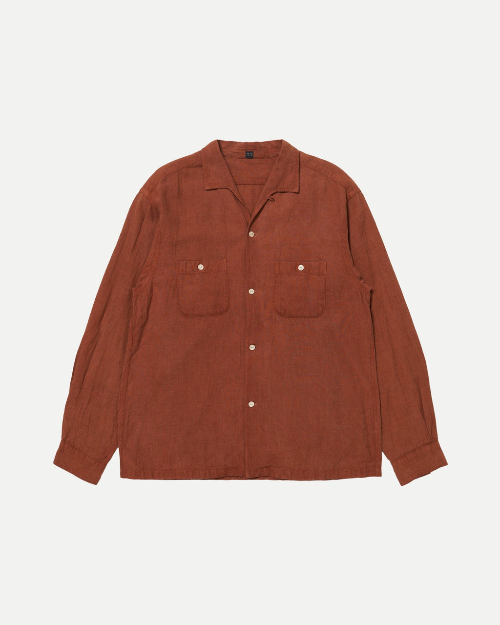 LOT.102 SIR GUY SHIRT - Techi Tree Dyed Brown