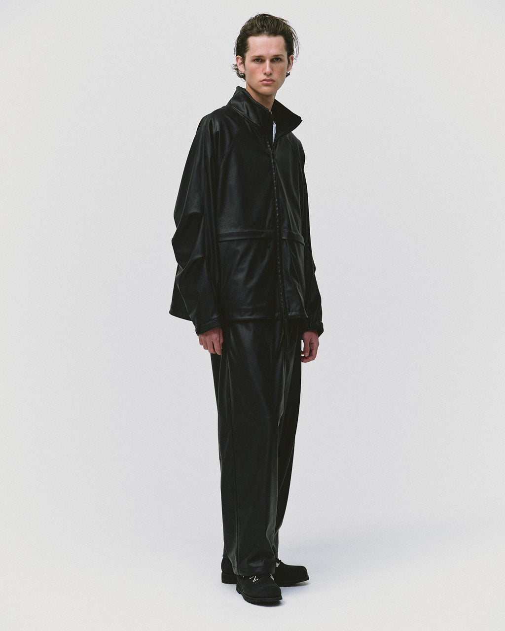TECH SYNTHETIC SKIN WINDBREAKER PANTS