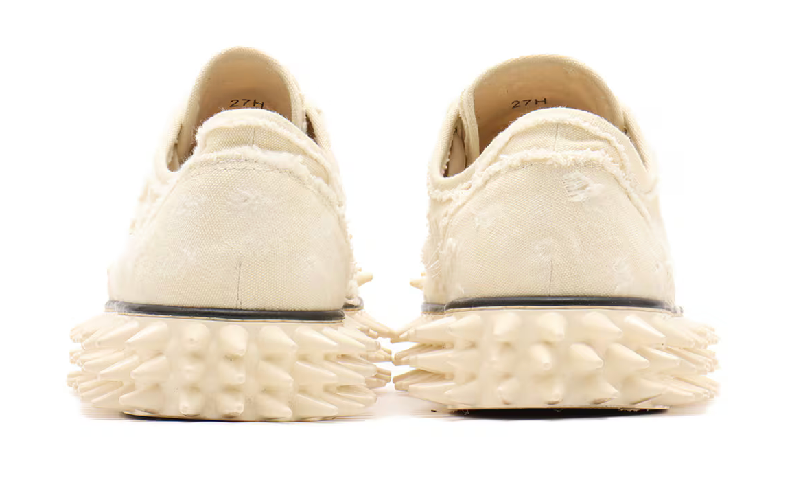 SPIKY CANVAS SNEAKER