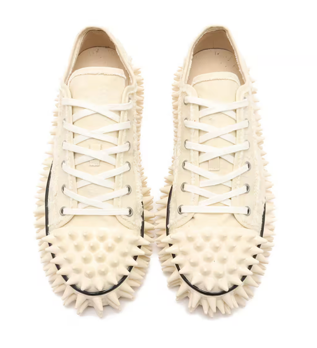 SPIKY CANVAS SNEAKER