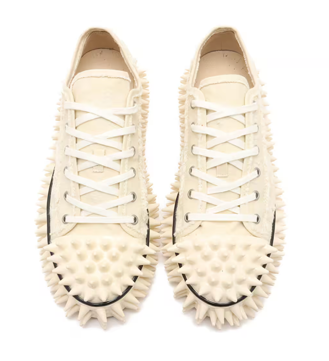 SPIKY CANVAS SNEAKER