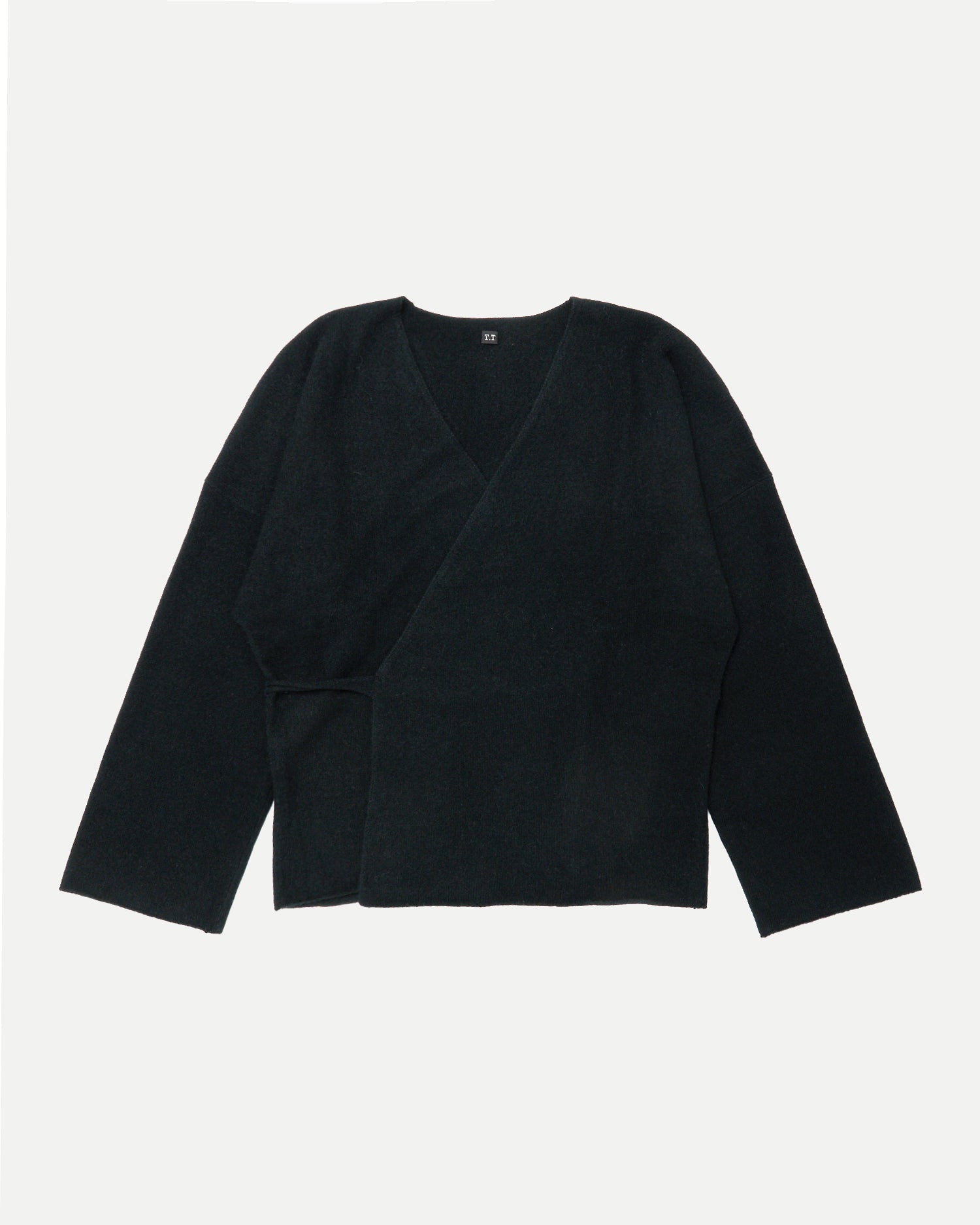 CASHMERE SAMUE CARDIGAN - BLACK