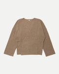 CASHMERE SAMUE CARDIGAN - NATURAL BROWN