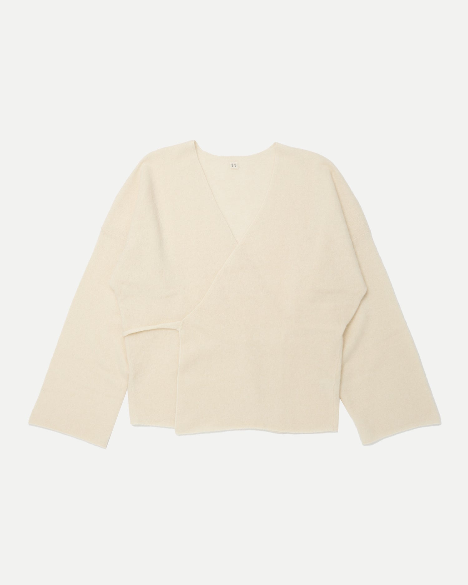 CASHMERE SAMUE CARDIGAN - RAW WHITE