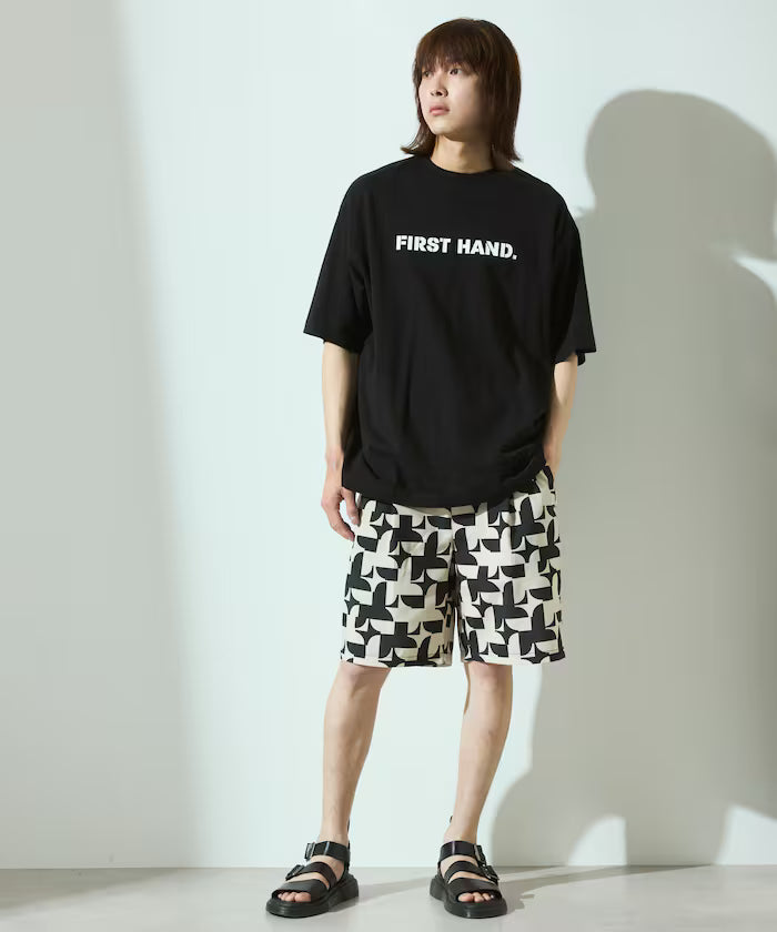 Pattern Easy Shorts / All-over Print Short Pants / Compatible with Setup