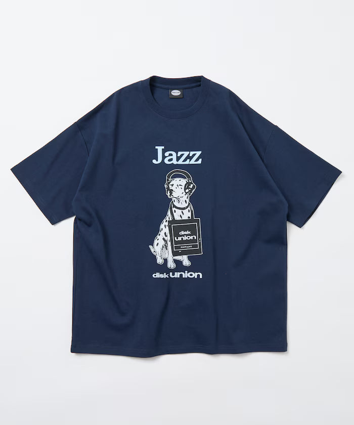 Limited Release diskunion×FREAK'S STORE Exclusive Dalmatian Big Silhouette Print Crew Neck T-Shirt