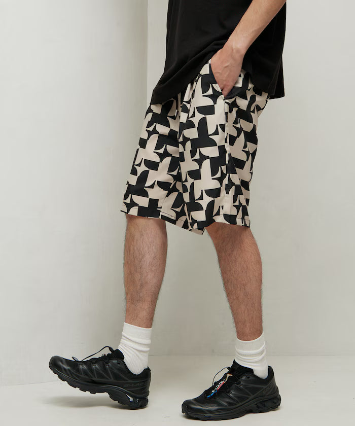 Pattern Easy Shorts / All-over Print Short Pants / Compatible with Setup