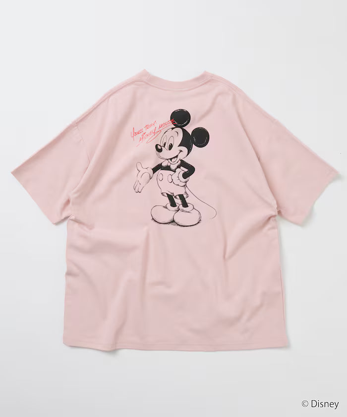 Limited Edition DISNEY Exclusive Mickey Mouse Back Print Crew Neck T-Shirt