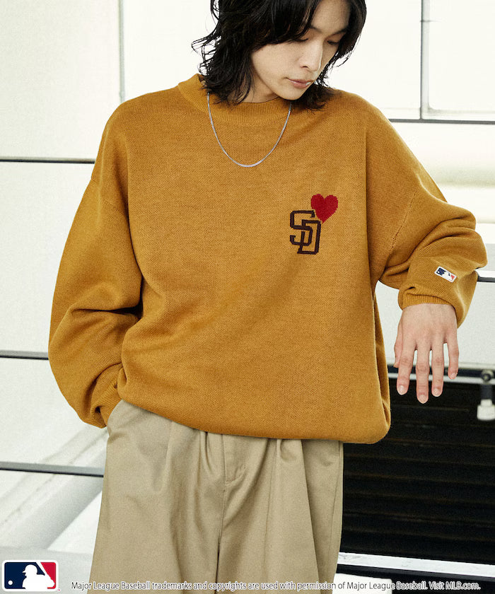 Custom HEART LOGO KNIT