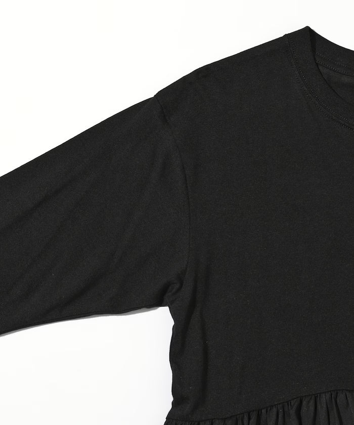 Organic Cotton Tiered Long Sleeve T-shirt