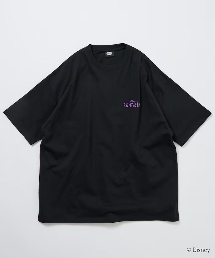DISNEY/Mickey Mouse 'Fantasia'/Back Print Crew Neck T-Shirt [Limited Edition]
