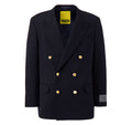 DOUBLE BREASTED JACKET - DARK NAVY