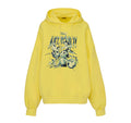 SWEAT HOODIE - YELLOW/BLUE