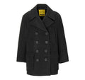 WOMEN'S PEA COAT - HEATHER GREY