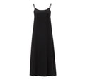 WOMEN'S EMB DRESS - BLACK