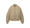 WOMEN'S BOMBER JACKET - BEIGE