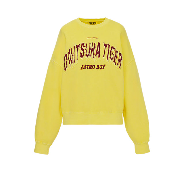 WOMEN'S SWEAT TOP - LIGHT YELLOW