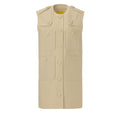 WOMEN'S LONG VEST - IVORY