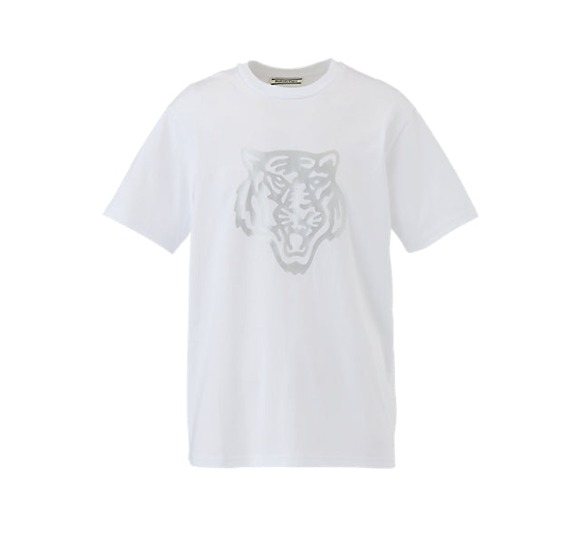 LOGO TEE - WHITE/SILVER