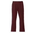 TRACK PANTS - BURGUNDY/LIGHT BEIGE